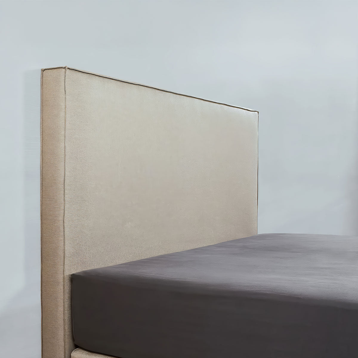 Kopfteil RAUMSINNE PLUS Capri, Rahmen Massivholz, Stärke 12 cm, Stoffbezug nach Wahl, optimale Standardgrößen