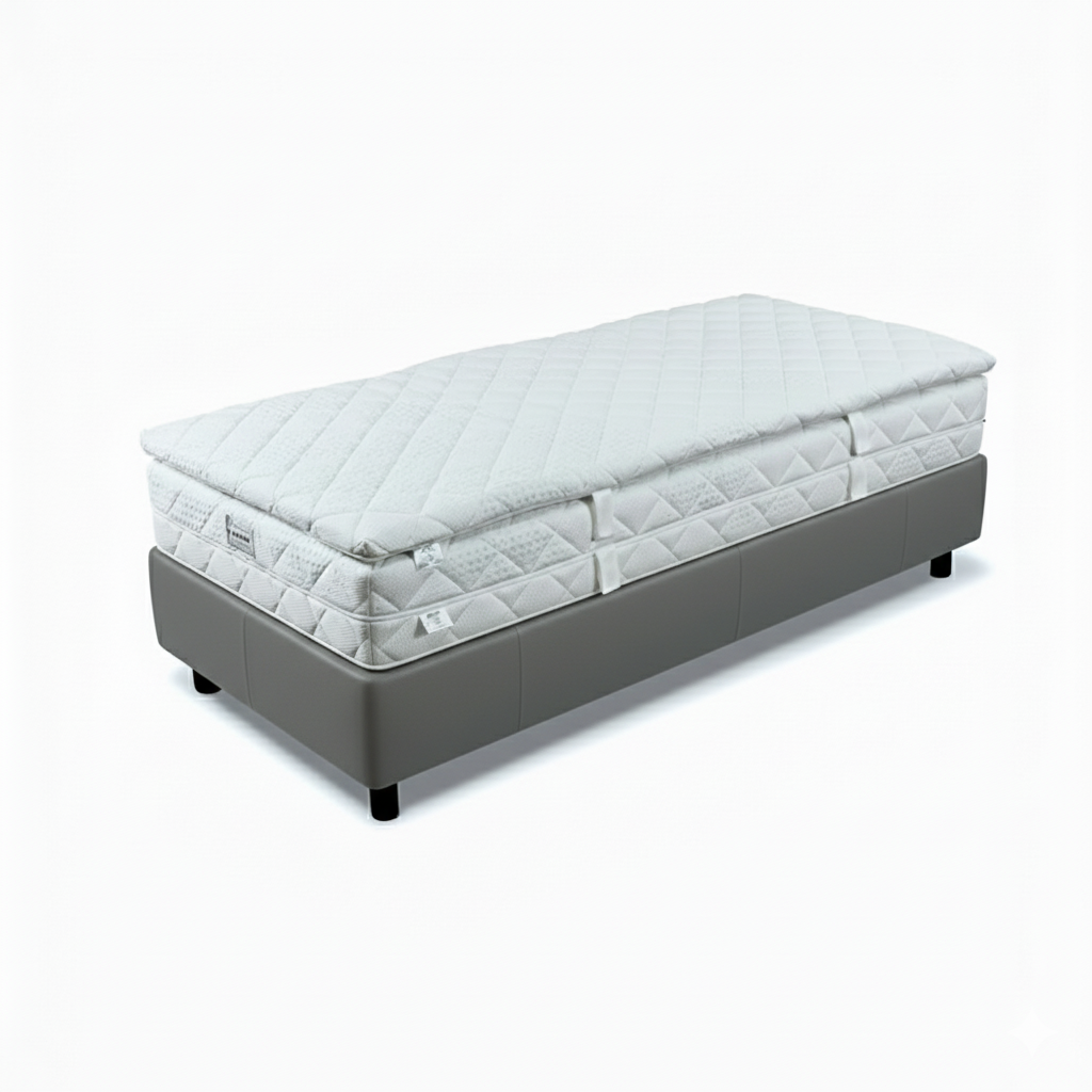 Hotel Topper "RAUMSINNE KS BASE", Höhe 6 cm, 90 x 200 cm, Kaltschaum, pflegeleichter Bezug