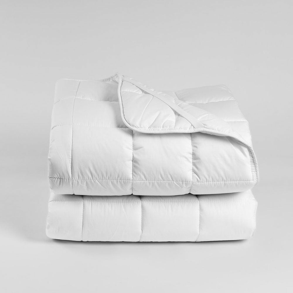 Hotel Matratzenauflage "RAUMSINNE BASE CLEAN 3037A", Polyester/Baumwolle, Füllung 100% Spezial-PES Hohlfaser, Karosteppung,Matratzenschutz