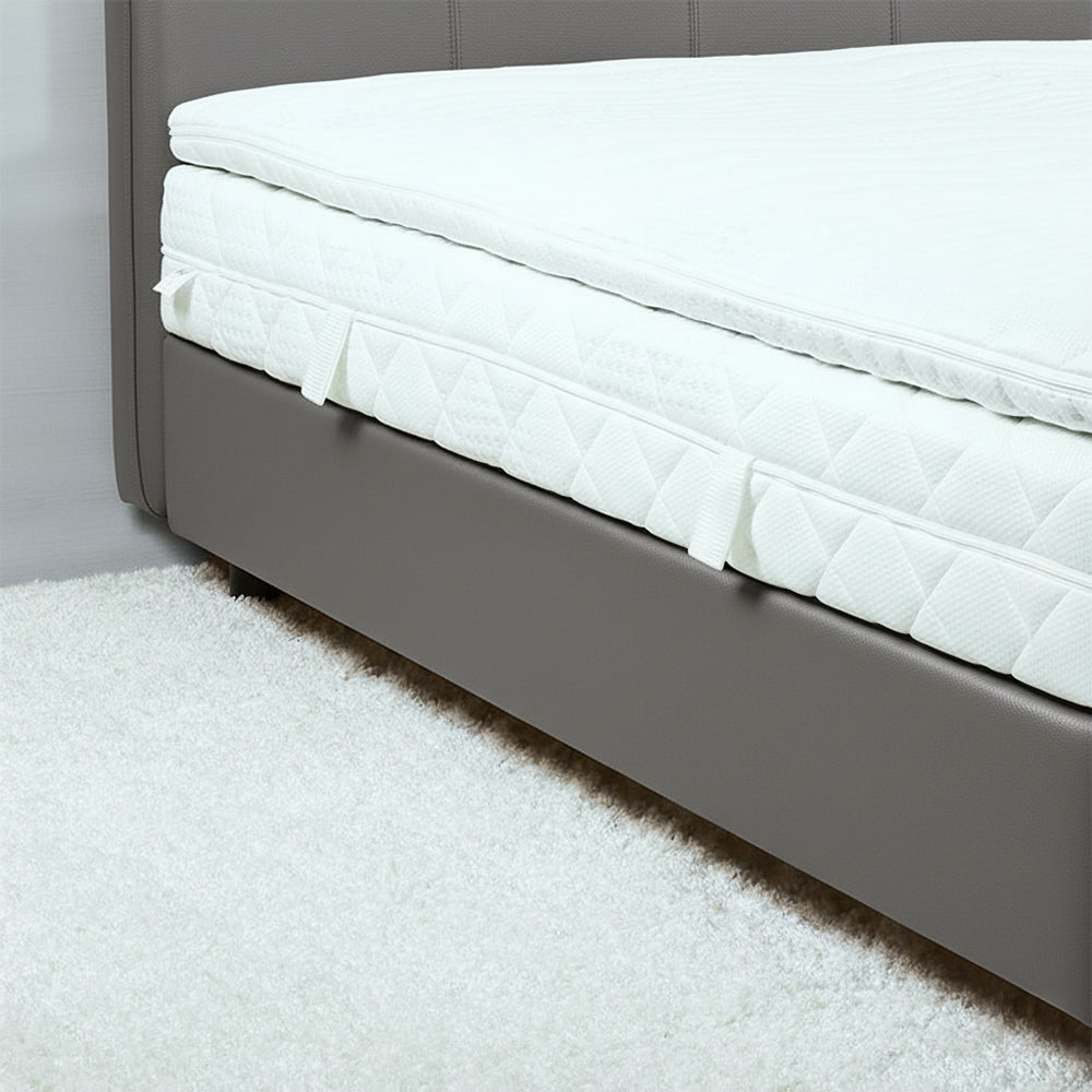 Hotel Topper "RAUMSINNE KS BASE", Höhe 6 cm, 90 x 200 cm, Kaltschaum, pflegeleichter Bezug