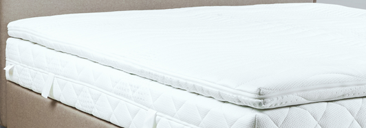 Topper LIVIA 180 x 200 cm Bezug Greenfirst® Hypoallergen